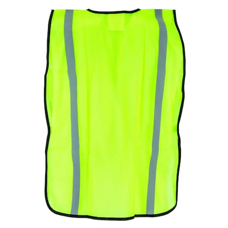 Sas Safety Safety Vest, Yellow, 48PK 6823